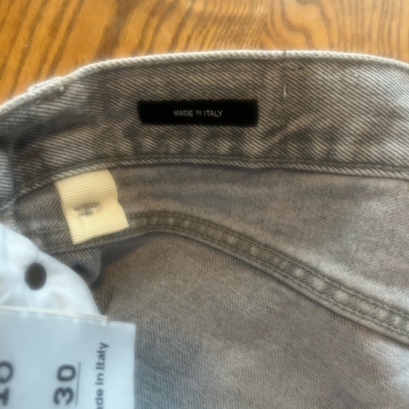 R13 Designer Boyfriend Jeans in Sunfade Mauve (Gray) Size 30 EUC Crop Italy - Picture 11 of 15